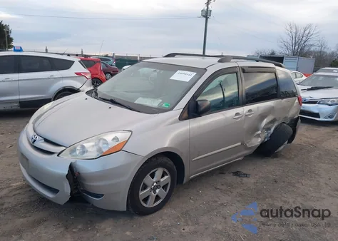 2007 Toyota Sienna Le z USA, uszkodzony, nr VIN 5TDZK23C07S024048